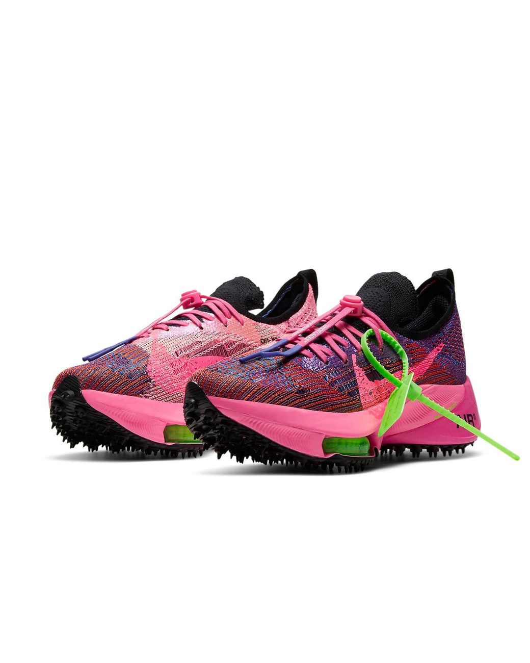 Nike Pink X Off- Air Zoom Tempo Next% Glow' for men