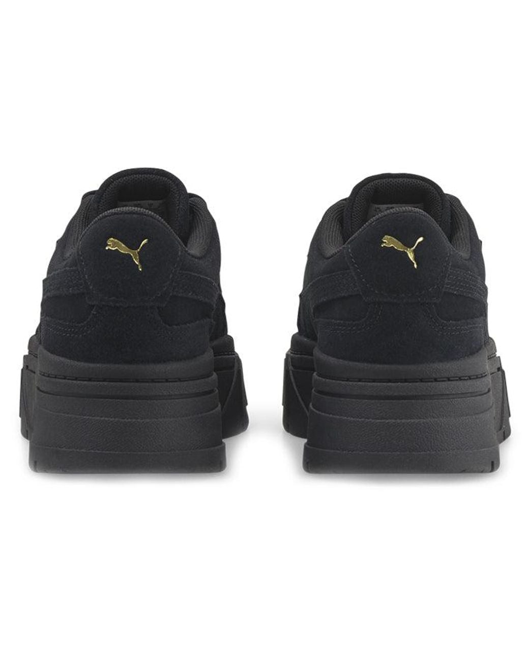 PUMA Black (Wmns) Mayze Stack Suede