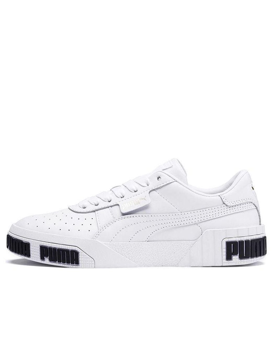 PUMA White (Wmns) Cali Bold Metallic'