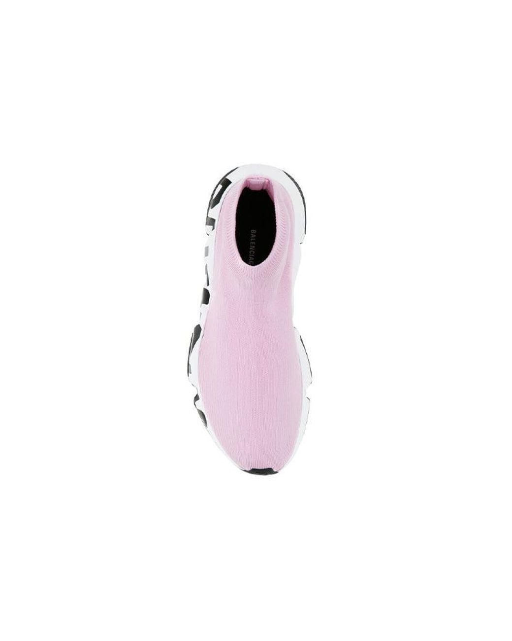 Balenciaga Pink (Wmns) Speed Trainer 'Midsole Graffiti