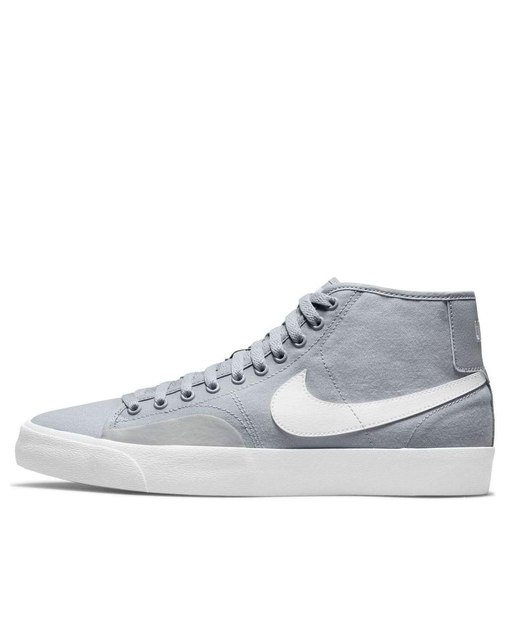 Nike White Blazer Court Mid Sb 'Wolf' for men