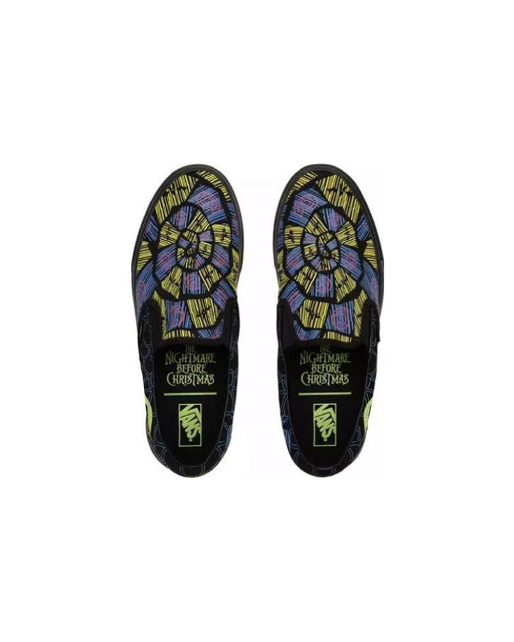 Vans Blue The Nightmare Before Christmas X Classic Slip-On 'Oogie Boogie' for men