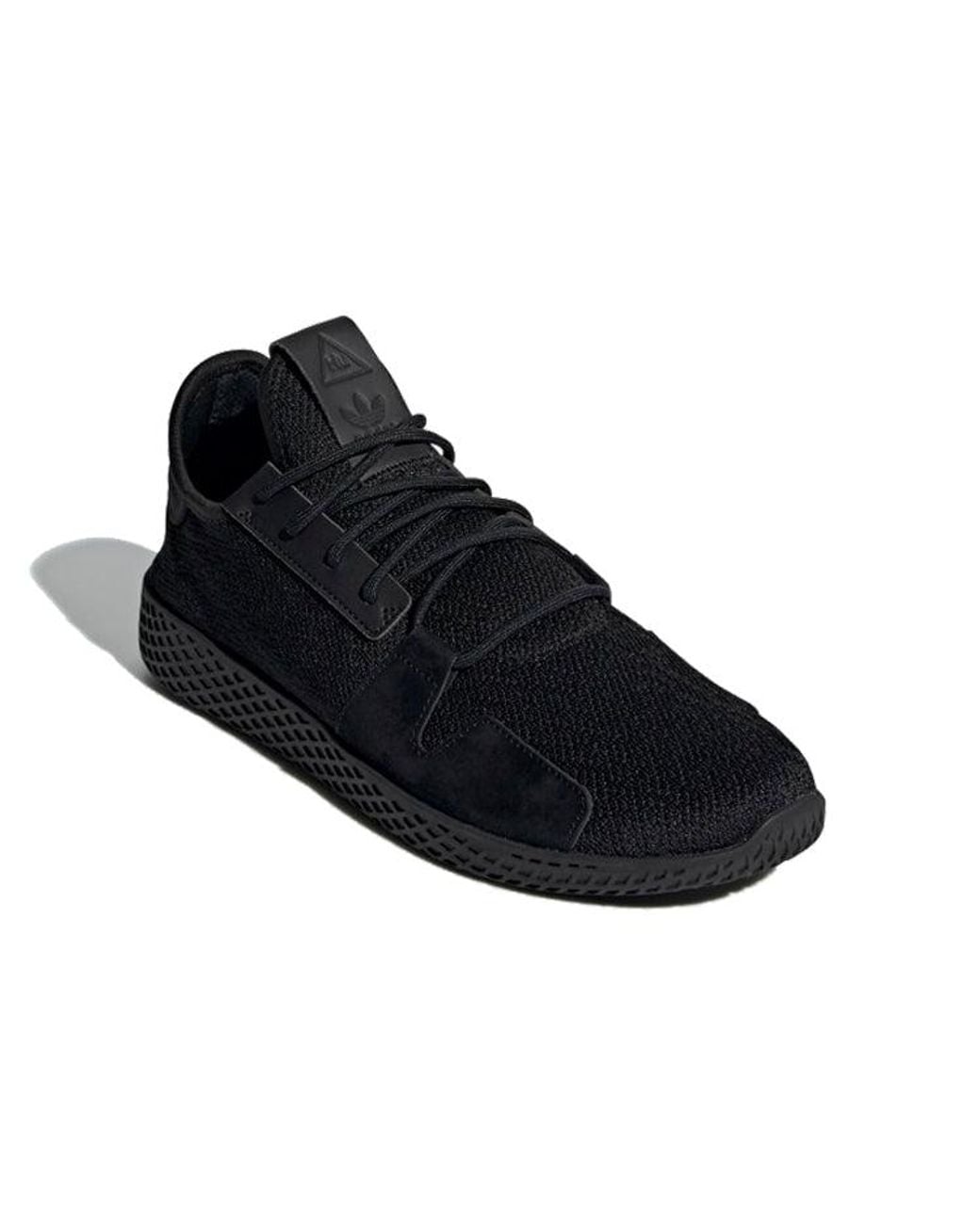 Adidas Black X Pharrell Tennis Hu V2 'Triple' for men