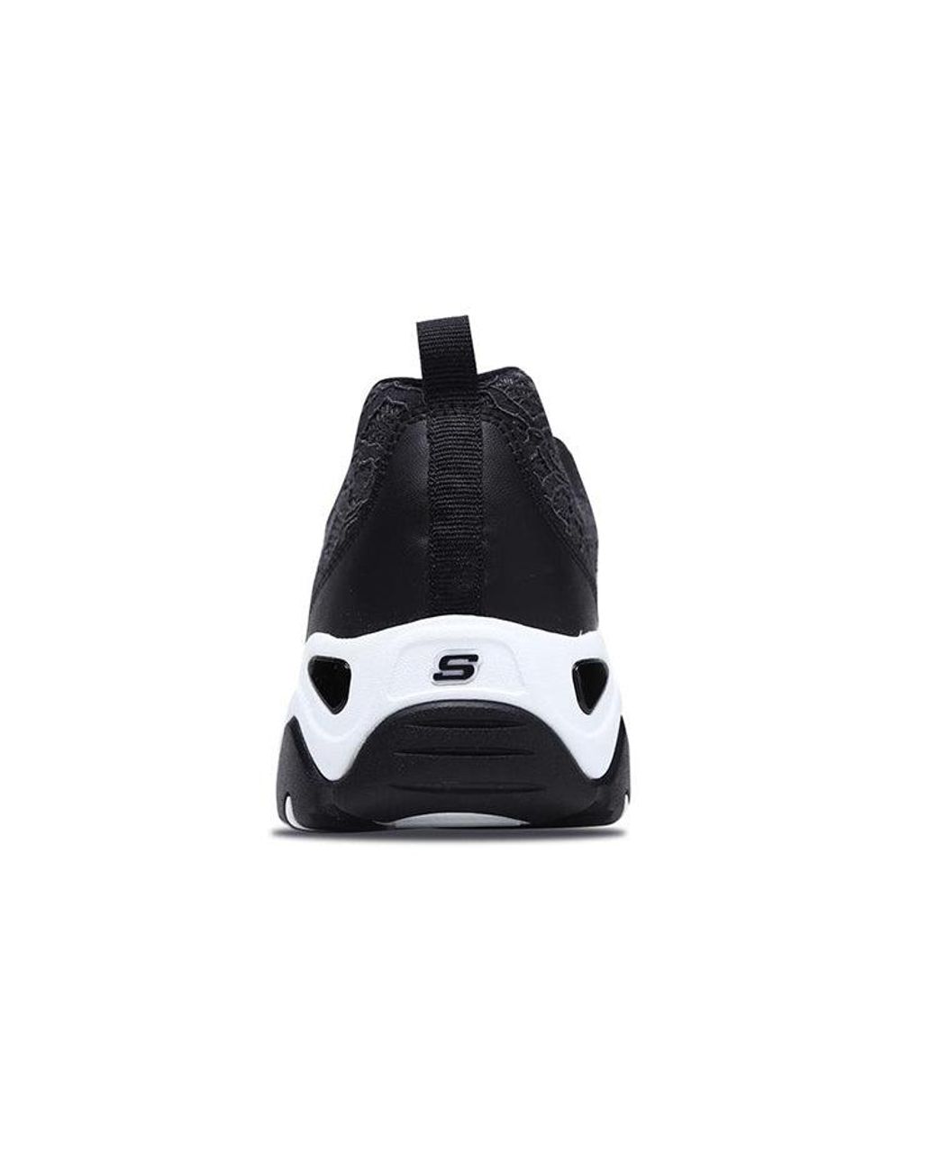 Skechers Black (Wmns) D'Lites 2.0 Running Shoes
