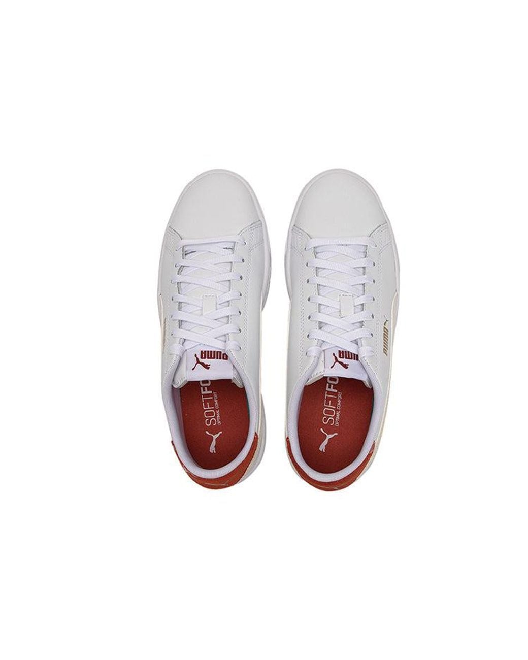 PUMA White Serve Pro Lite Chili Oil' for men