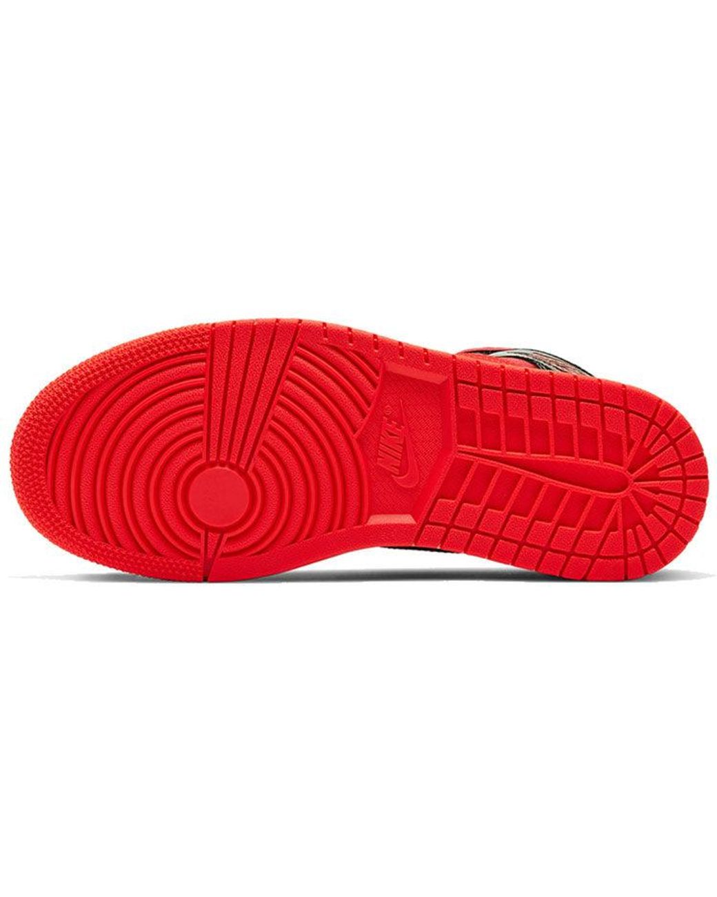 Nike Red (Wmns) 1 Mid 'Hot Punch'