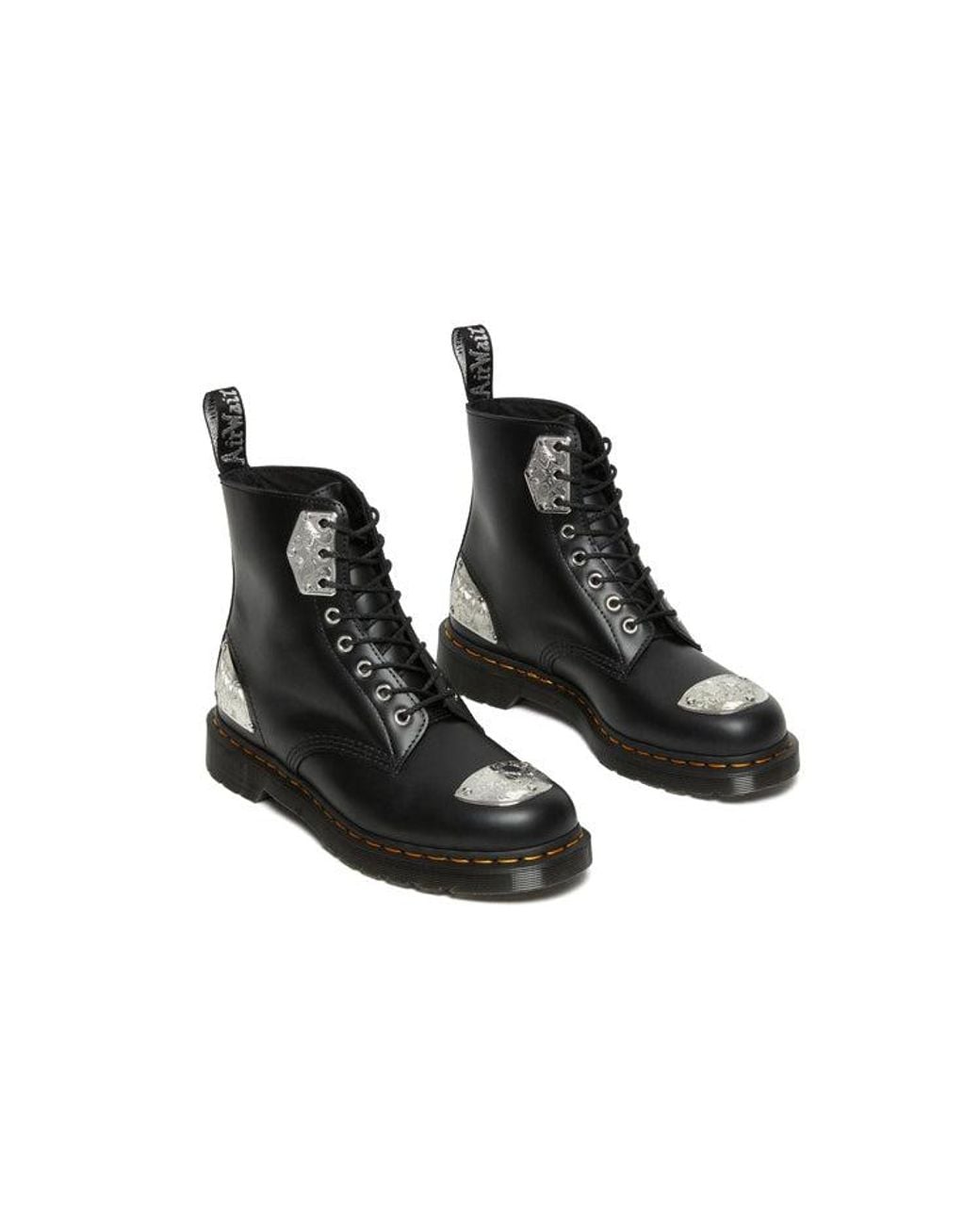 Dr. Martens Black King Nerd 1460 Martin Boots for men