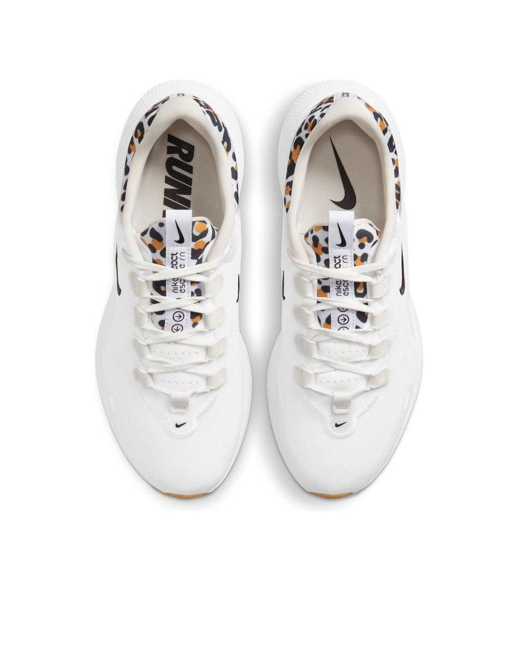 Nike White (Wmns) React Escape Run Leopard'