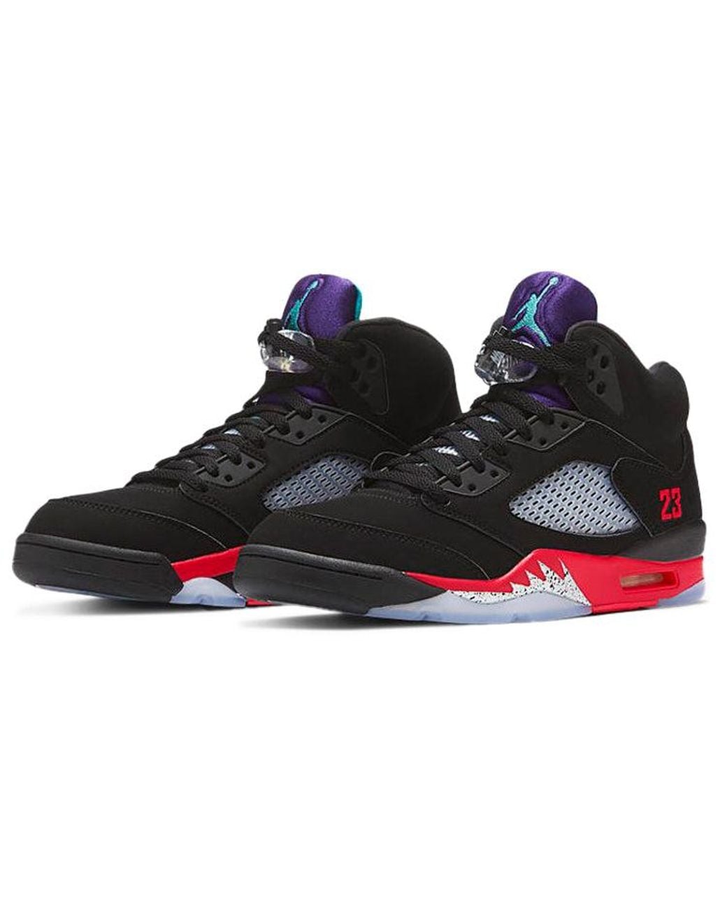 Nike Black Air 5 Retro "Top 3" Cz1786 001" for men