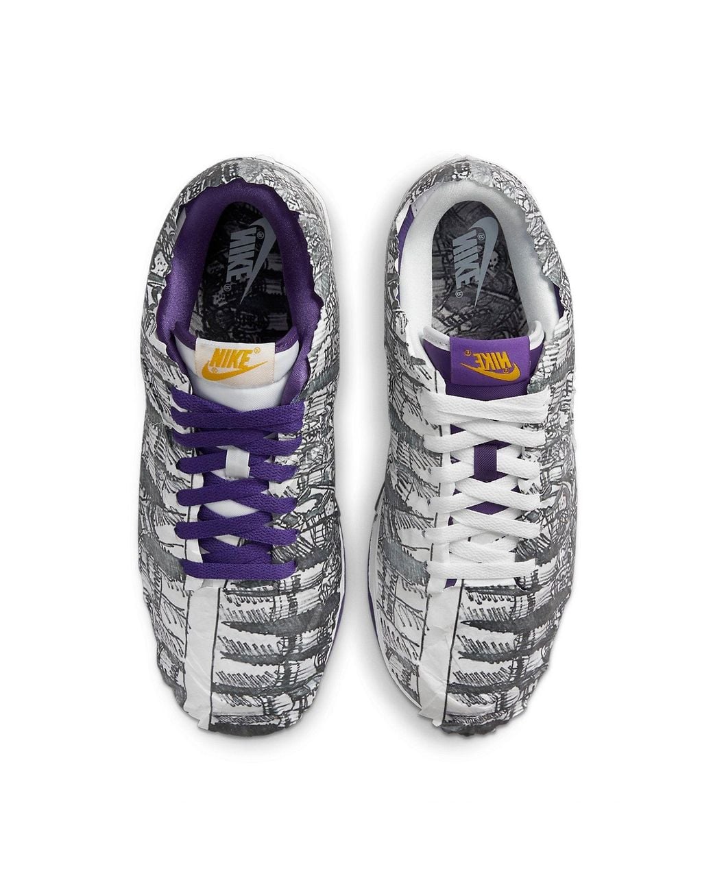 Nike Gray (Wmns) Dunk Low 'Flip The Old School'