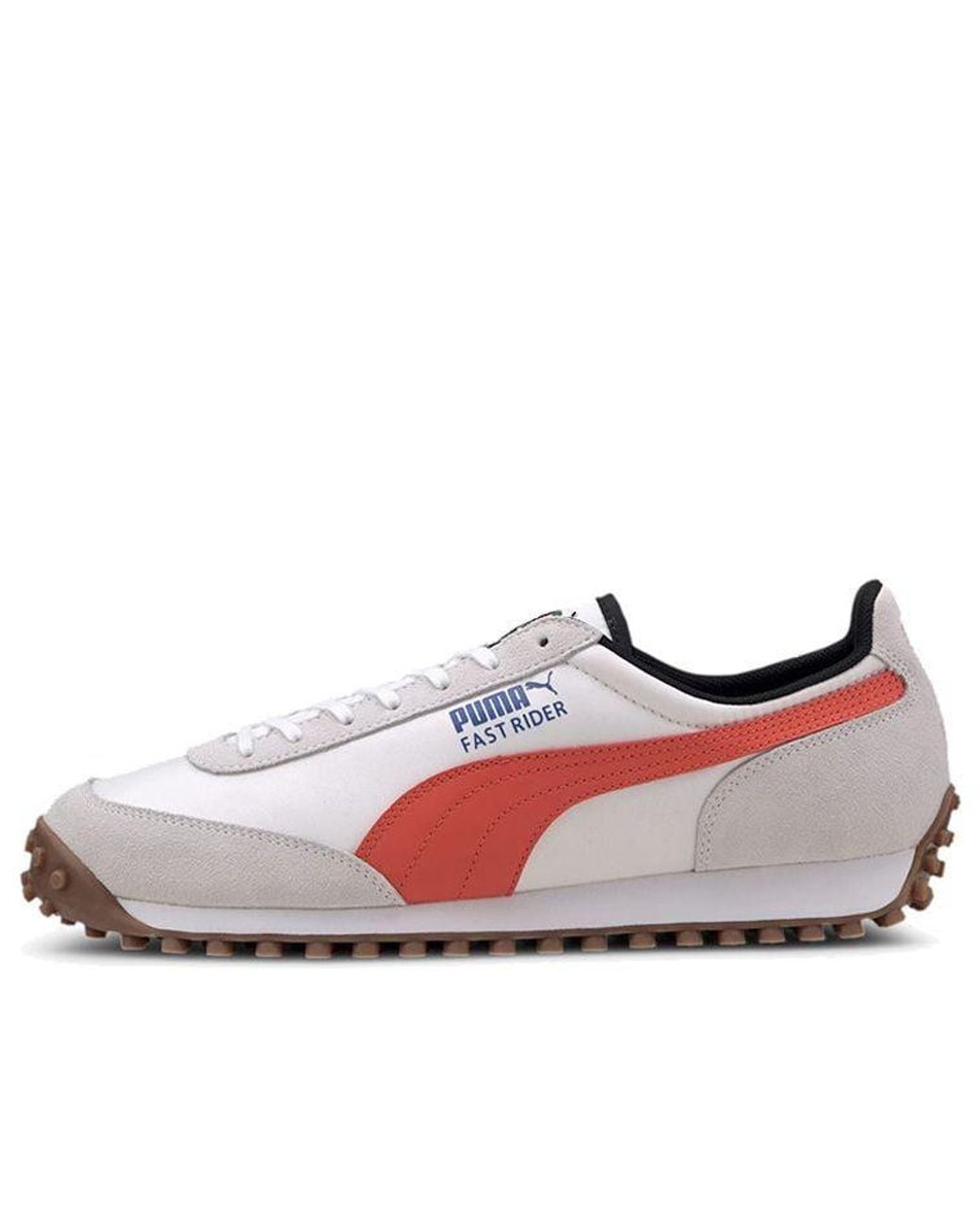 PUMA White Fast Rider Source Hot Coral' for men