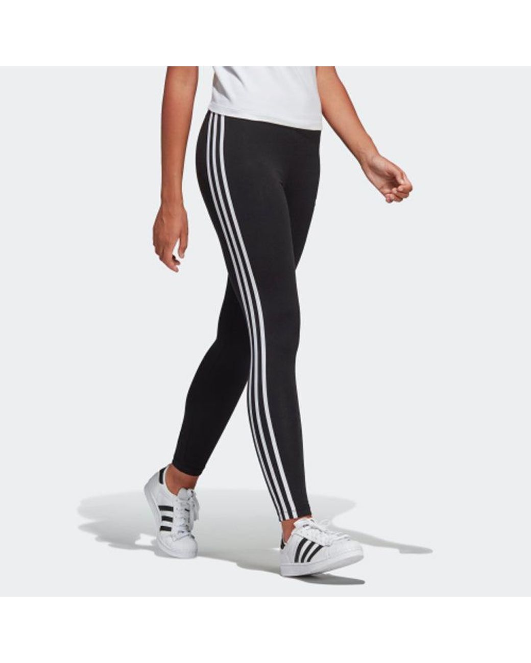 Adidas Black (Wmns) W 3 Stripes Tights