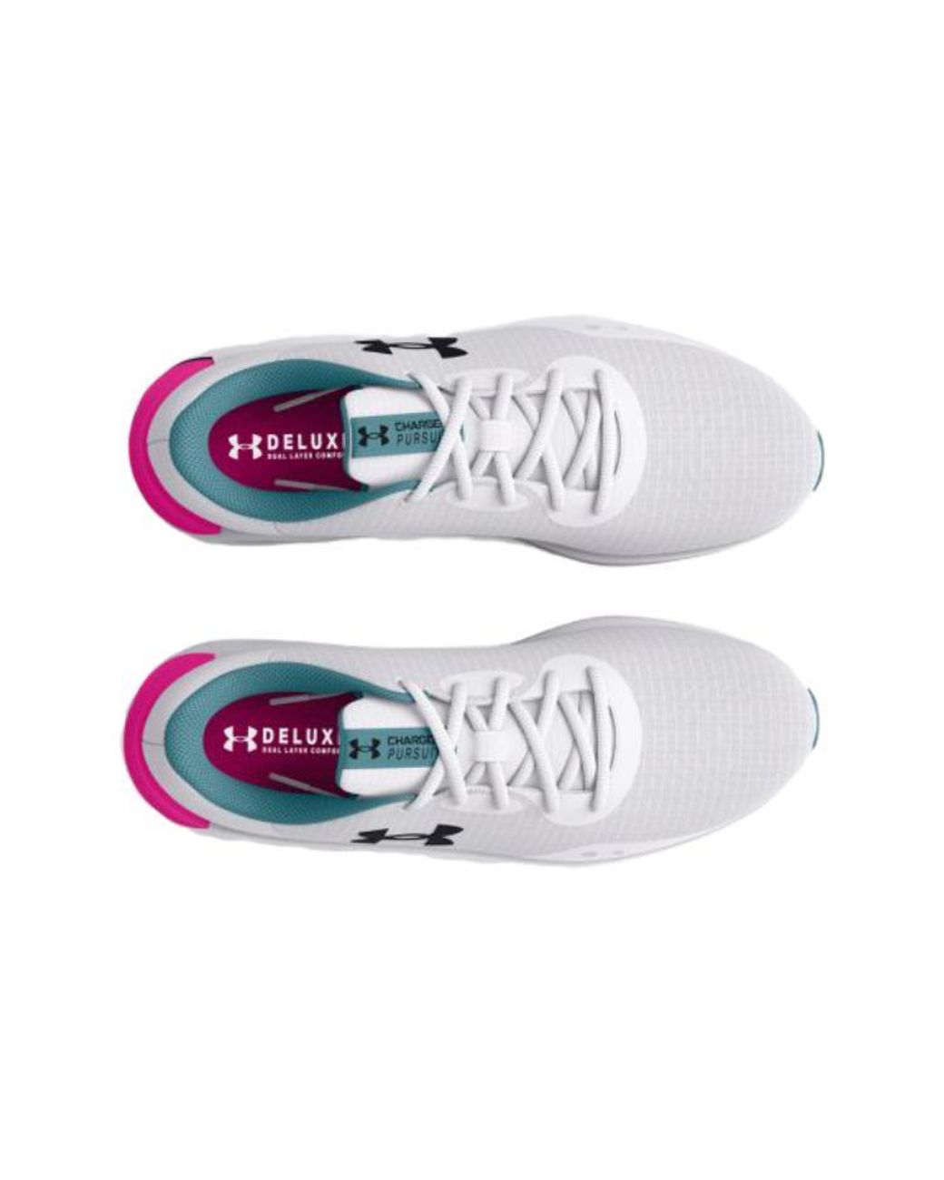 Under Armour White (Wmns) Charged Pursuit 3 Tech Aqua'
