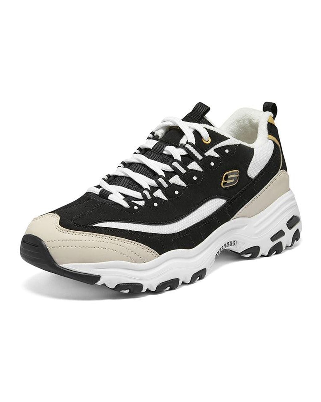 Skechers White D'Lites Sneakers for men