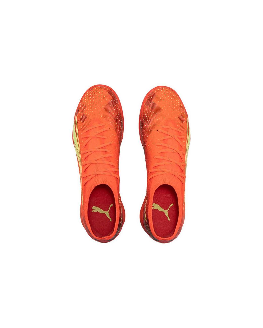 PUMA Red Ultra Ultimate Cage 'Fiery Coral' for men