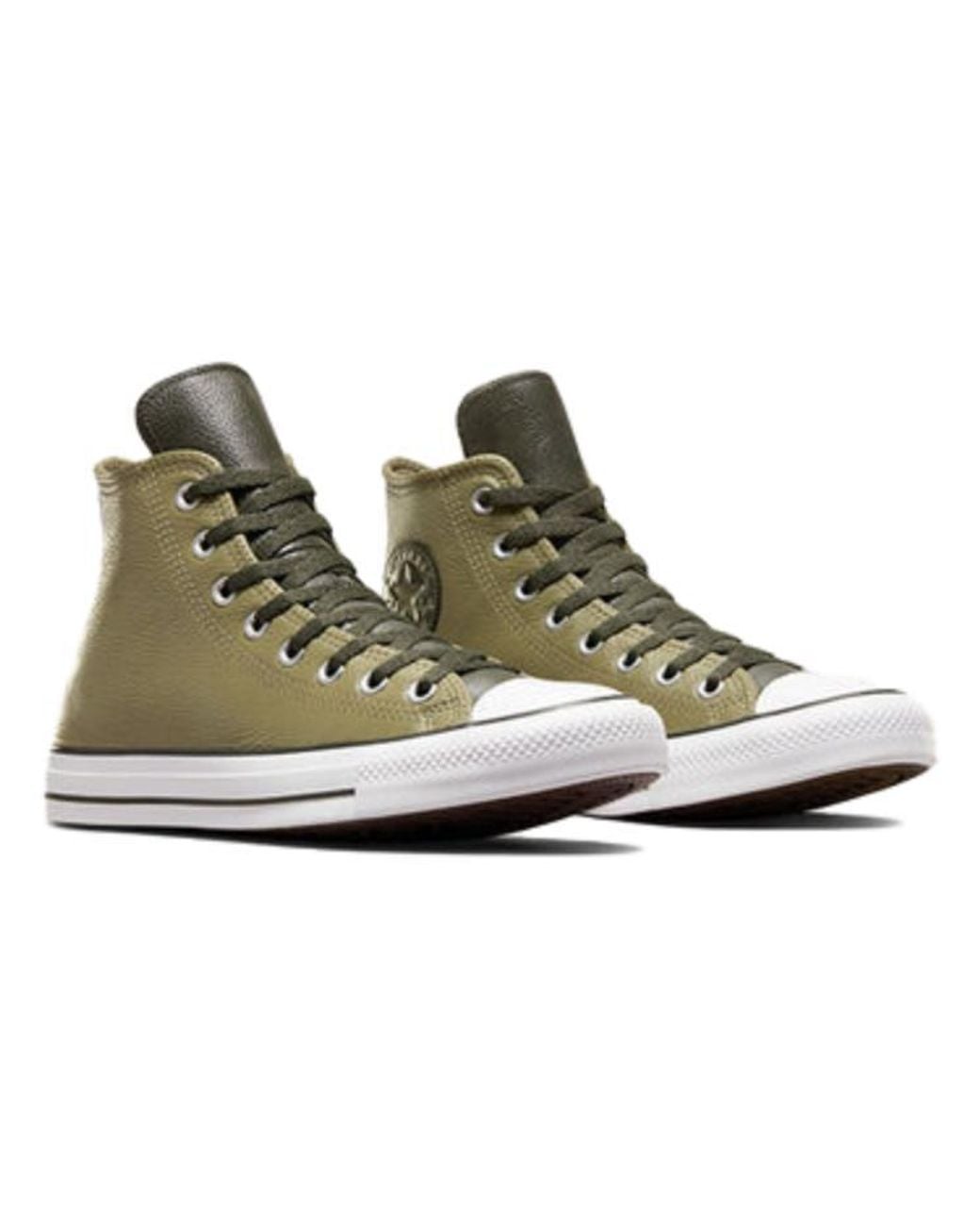 Converse Brown Chuck Taylor All Star Leather High 'Mossy Sloth' for men