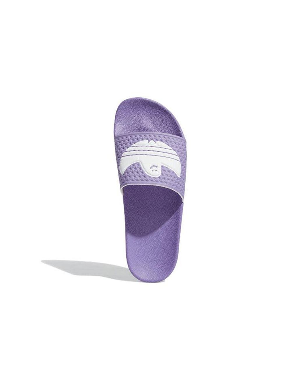 Adidas Purple Shmoofoil Slide 'Magic Lilac' for men