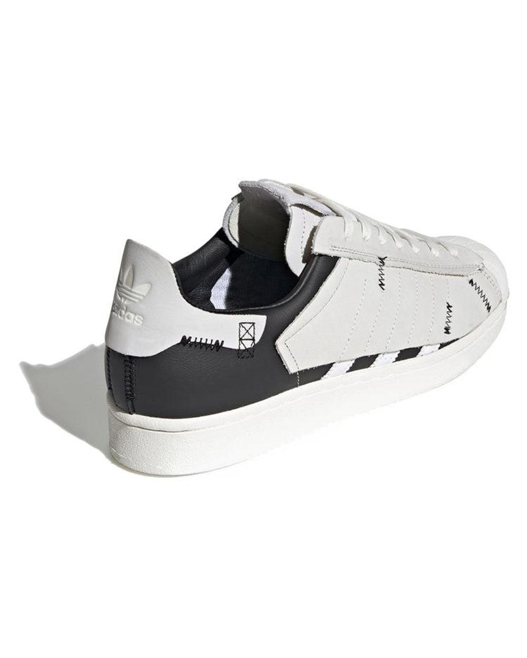 Adidas White Superstar Ws1 'Deconstructed Stripes' for men