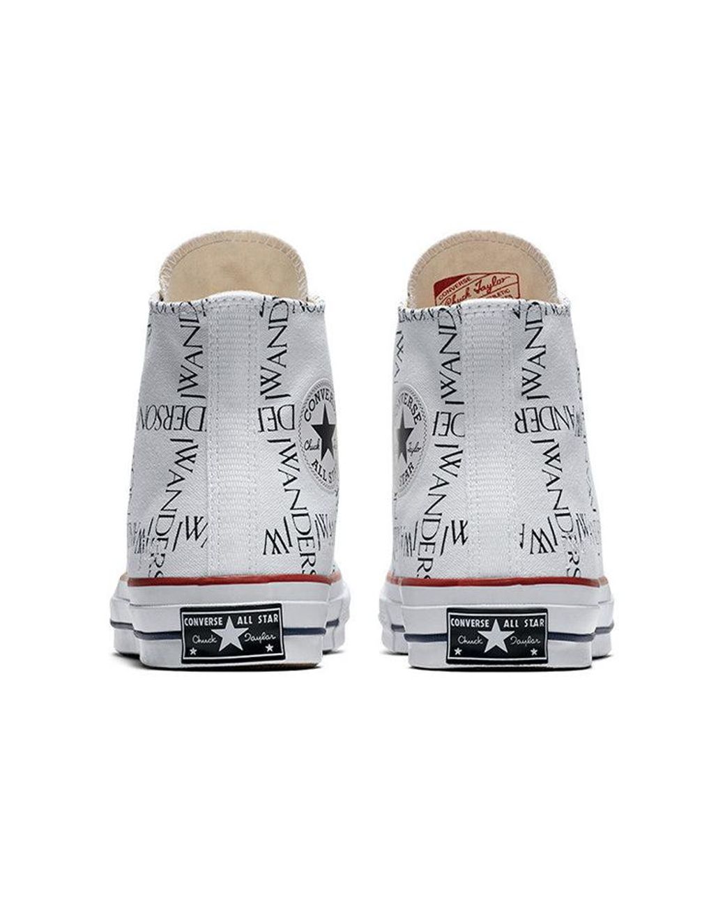 Converse White J.W. Anderson X Chuck 70 Hi Top 'Grid' for men