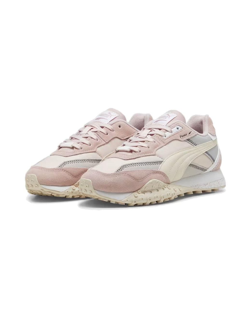 PUMA White Blktop Rider 'Island Mauve Mist' for men