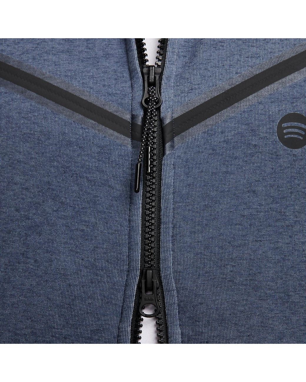 Nike Blue F.C. Barcelona Tech Fleece Windrunner Jacket for men