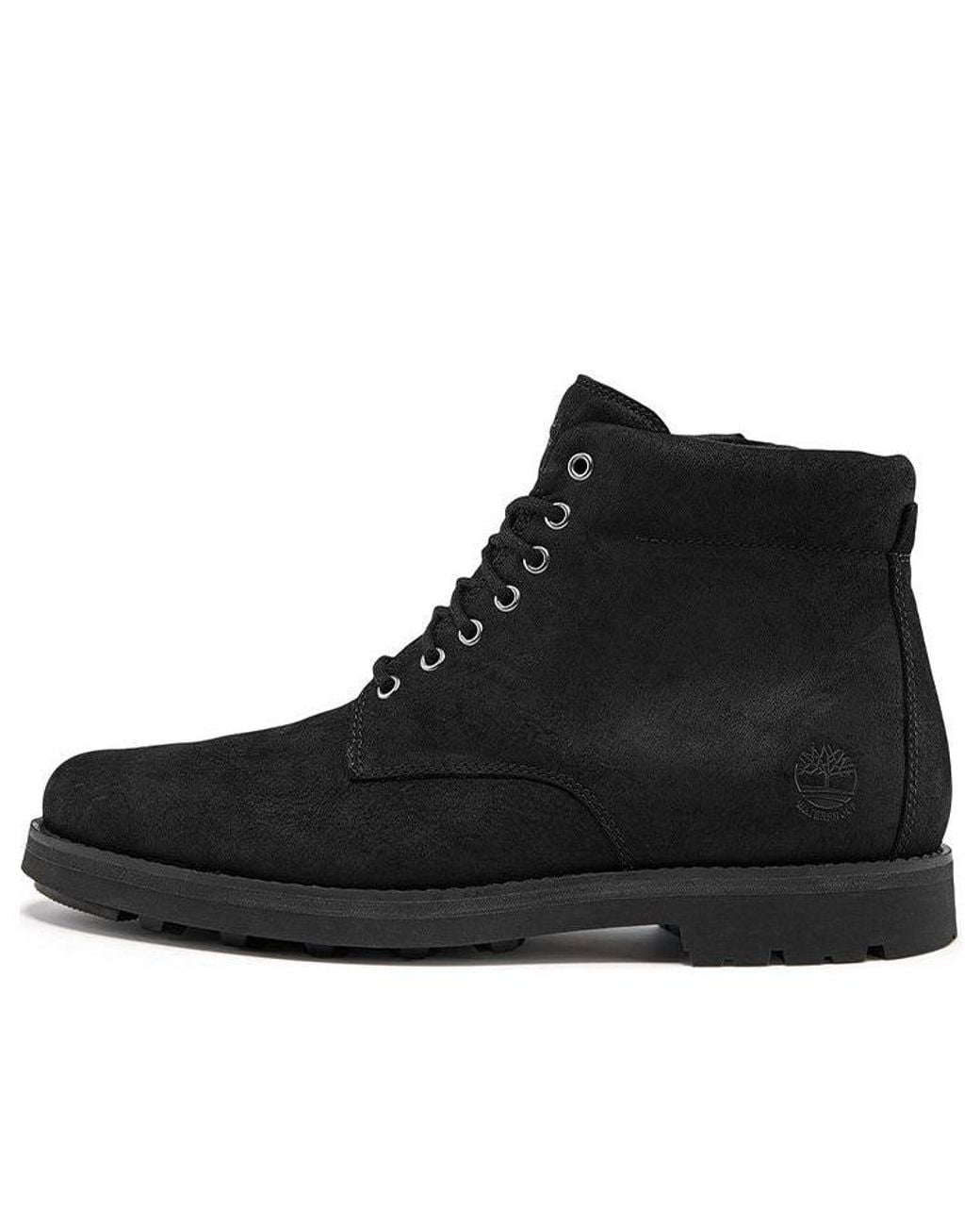 Timberland Black Alden Brook Side Zip Boots Full Grain' for men