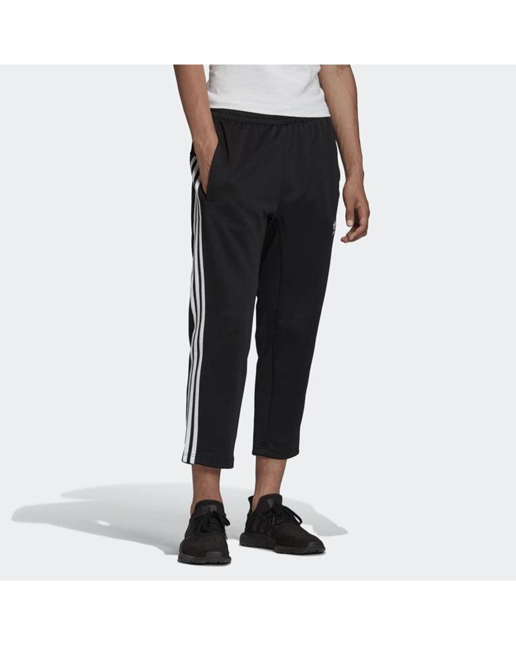 Adidas Black Originals Ac 7/8 Sport Pant for men