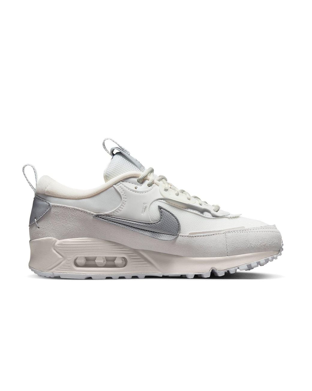 Nike White (Wmns) Air Max 90 Futura Metallic'