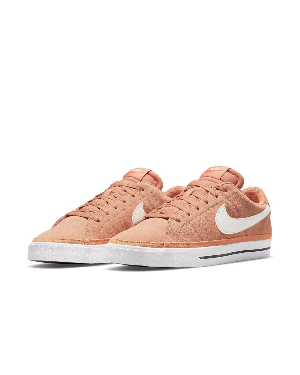 Nike Pink Court Legacy Suede 'Light Cognac' for men