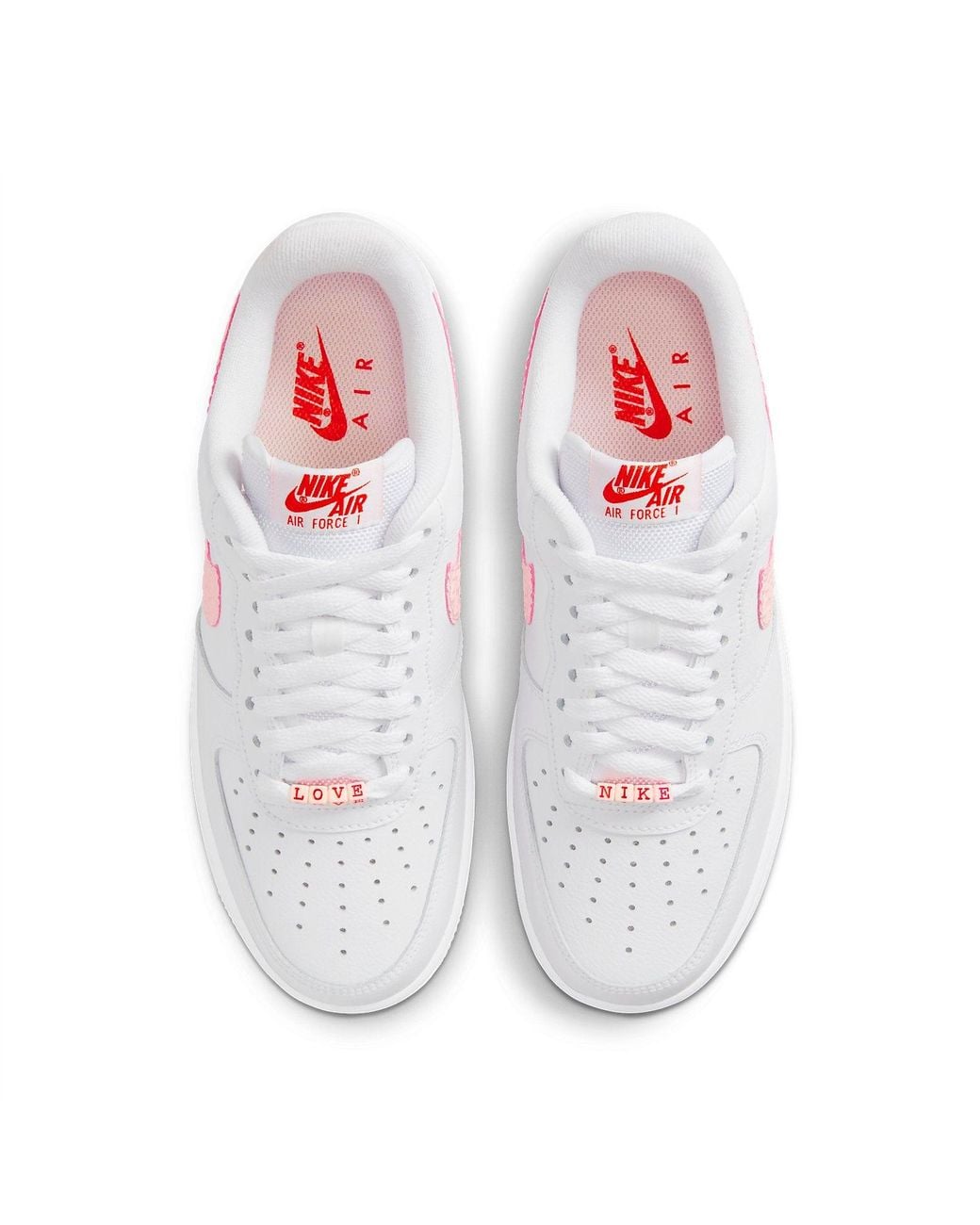 Nike White (Wmns) Air Force 1 Low 'Valentine's Day 2022'