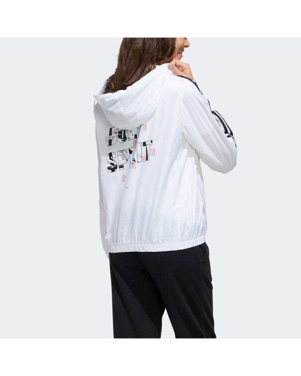 Adidas Blue (Wmns) Neox X Hua Mulan Printing Sports Jacket