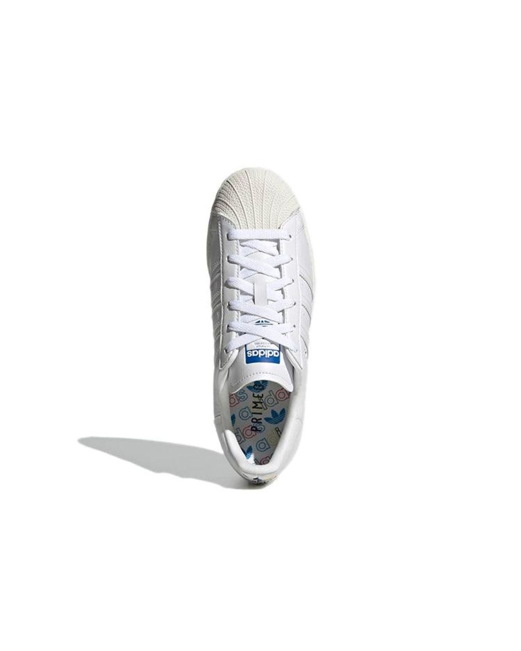 Adidas White (Wmns) Superstar Logo'
