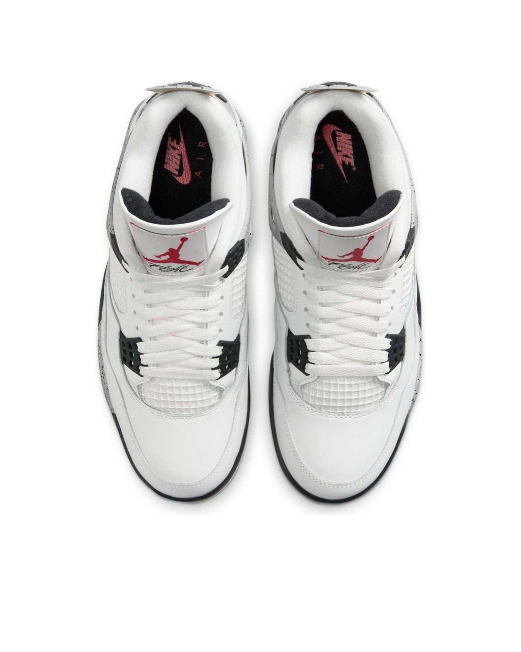 Nike Air Jordan 4 Sneakers White Cement for men