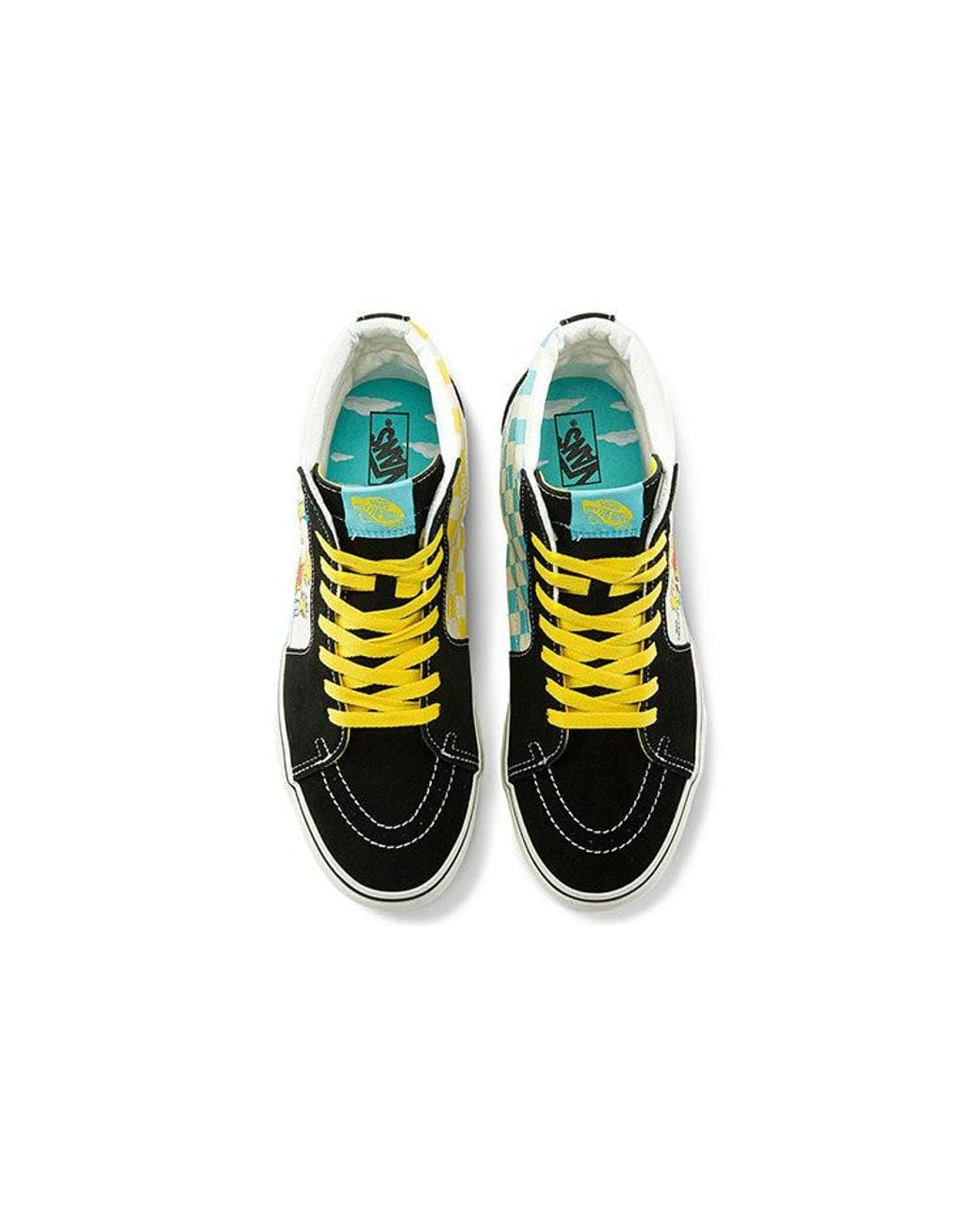 Vans Blue The Simpsons X Sk8-Hi 'Simpsons Family 1987-2020' for men