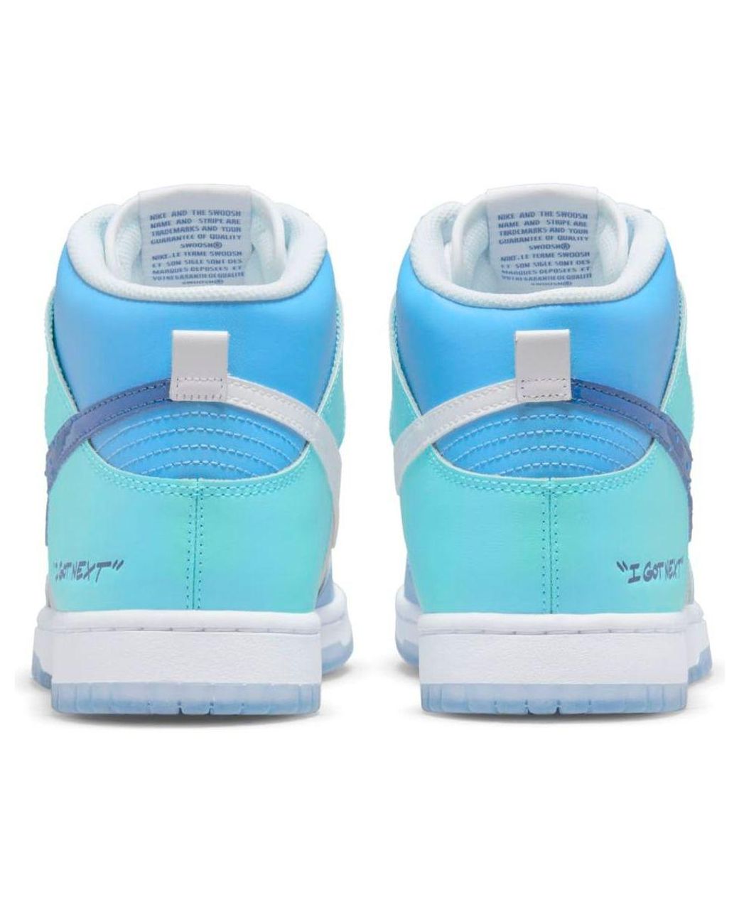 Nike Blue Dunk High 'I Got Next' for men