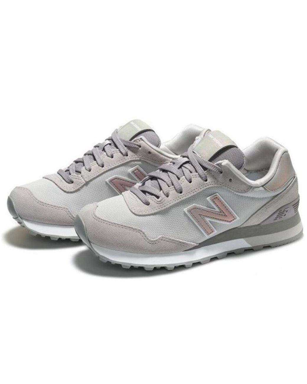 New Balance Gray (Wmns) 515 Series Low Tops Non-Slip Retro