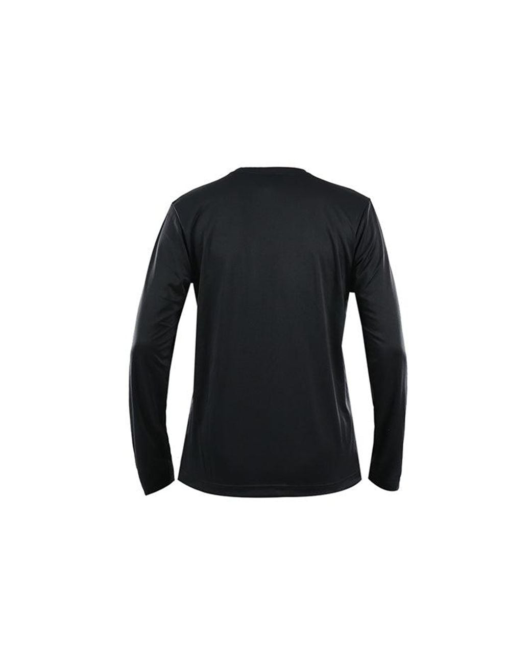 Adidas Black M Logo Ls T Logo Printing Sports Round Neck Long Sleeves for men