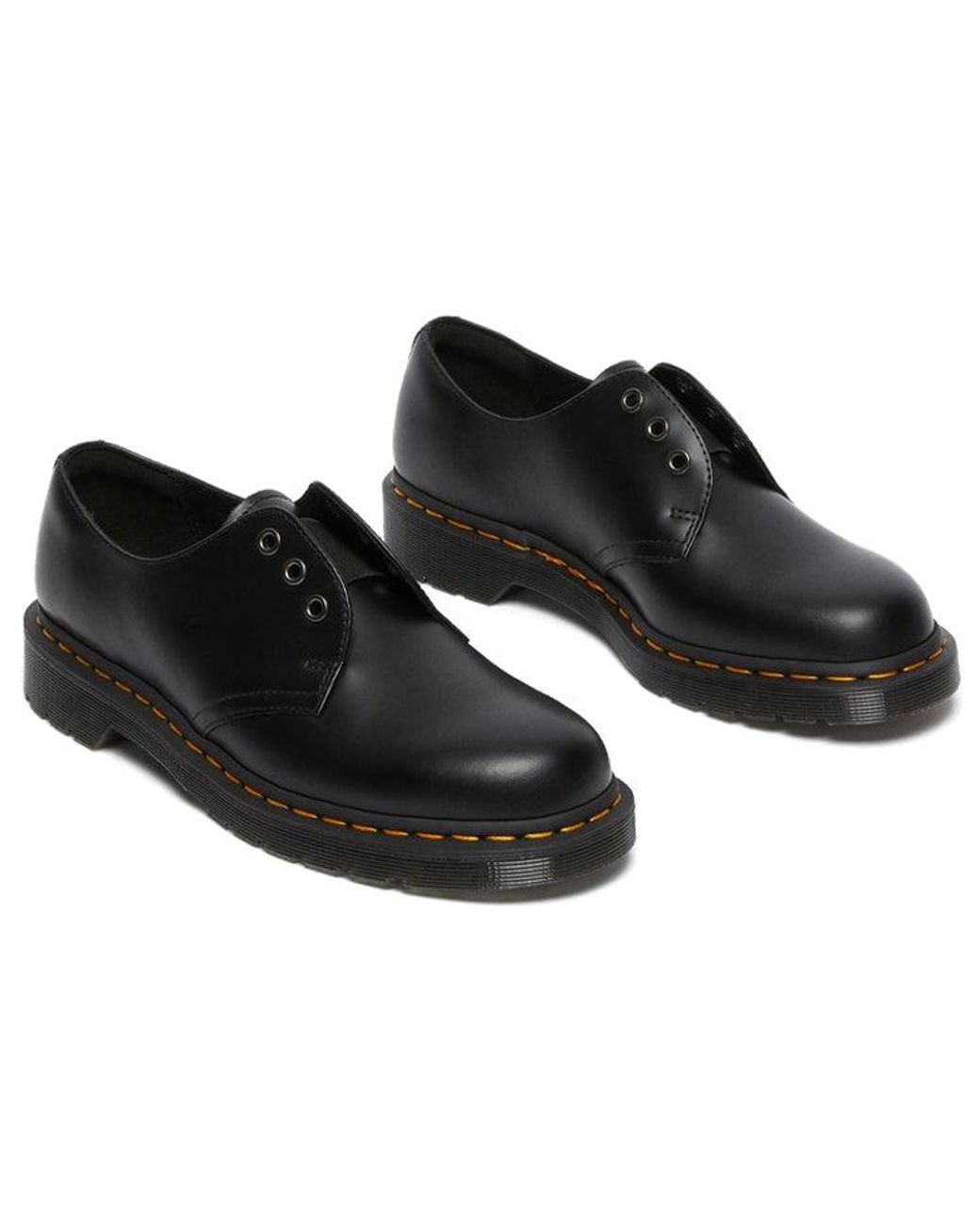 Dr. Martens Black 1461 Elastic Smooth for men
