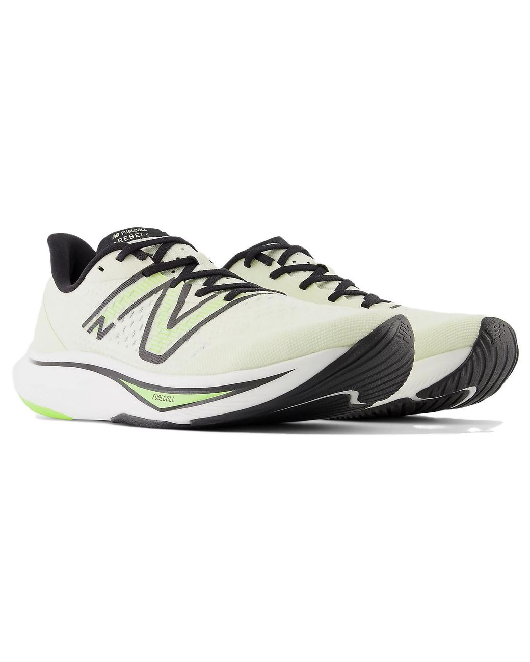 New Balance White Fuelcell Rebel V3 'Pistachio Butter' Mfcxct3 for men