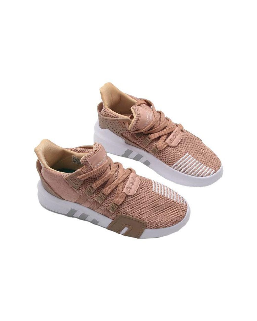 adidas Eqt Bask Adv W Equipment Ash Peach White in Brown | Lyst