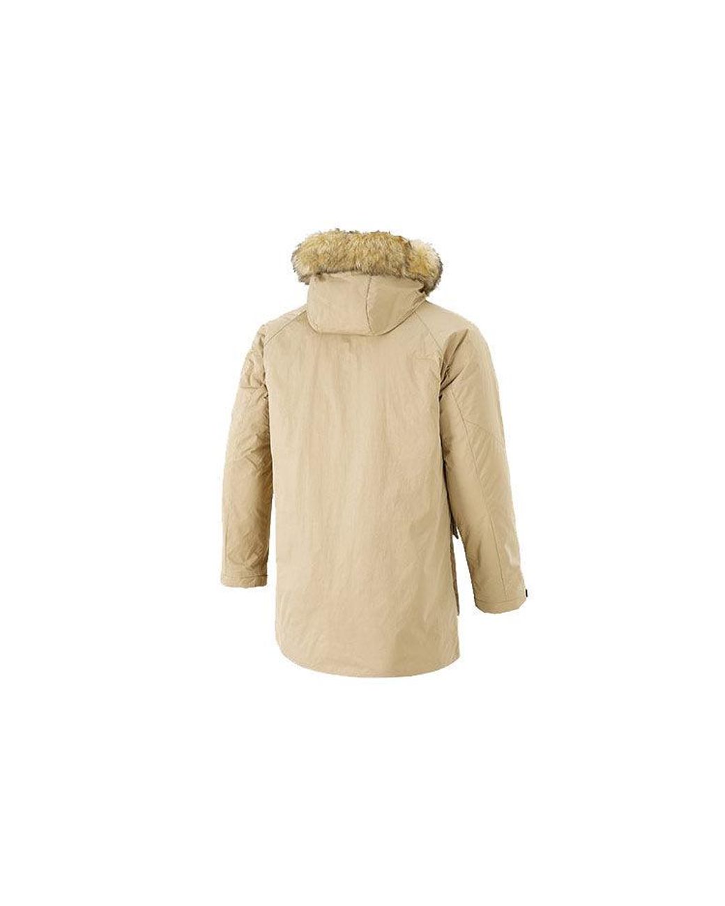 Adidas Natural Down Parka Mid-Length Stay Warm Hooded Down Jacket for men
