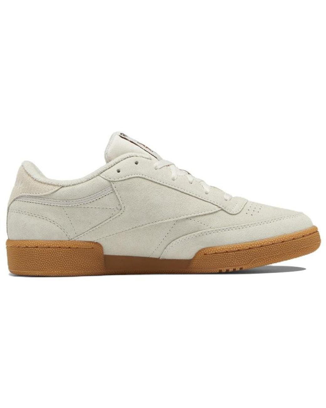 Reebok White Club C 85 'Stucco Gum' for men