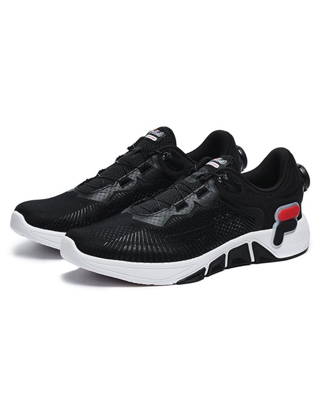 Fila Black Ultra Fit Boa Sneakers for men