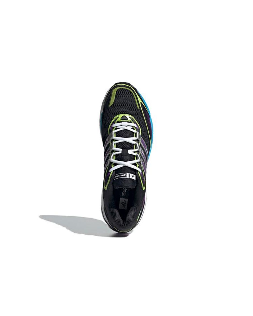 Adidas Blue Supernova Cushion 7 Shoes 'Core Metallic' for men