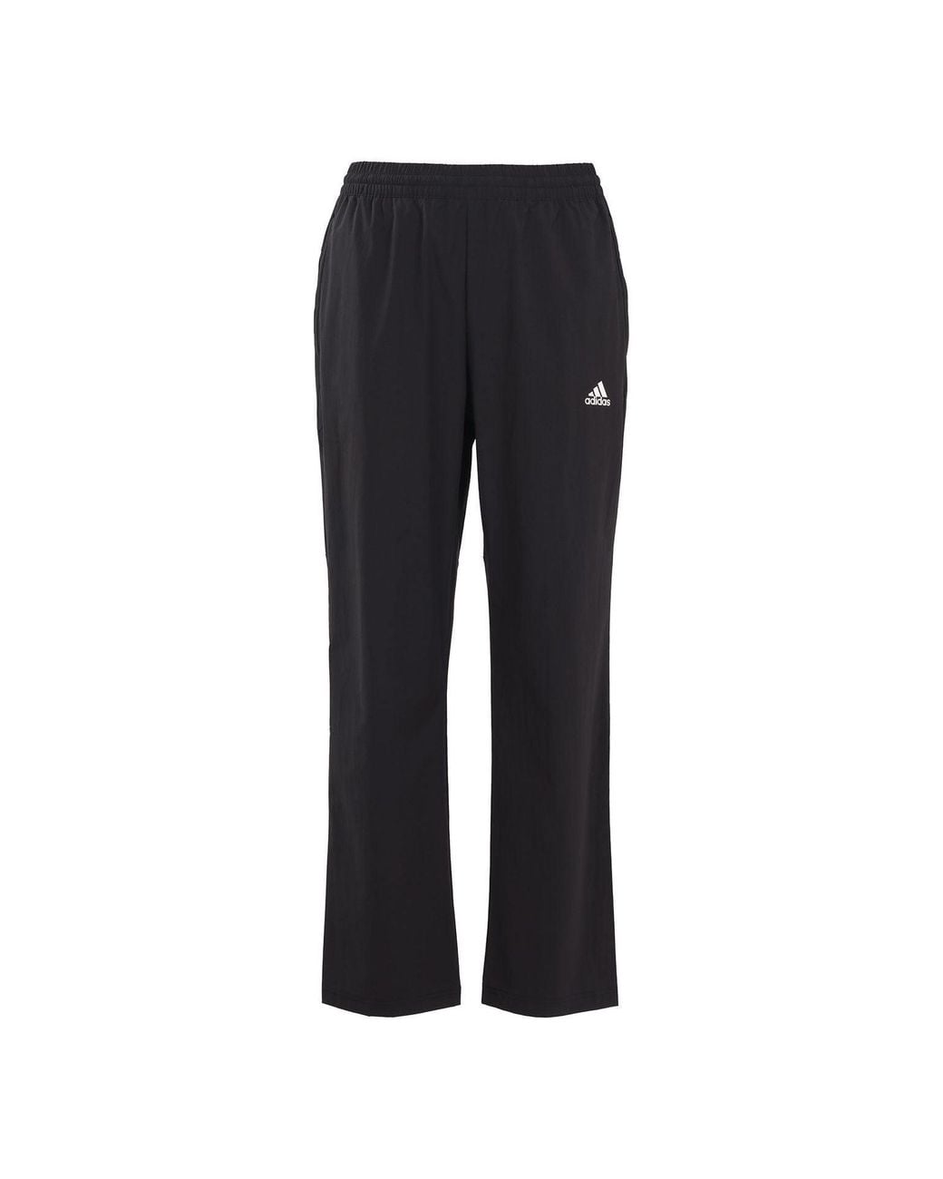 Adidas Black Fi Pnt Wv Ent Running Athletics Sports Long Pants for men