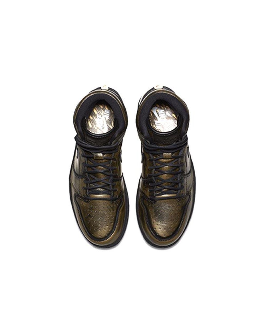 Nike Black 1 Retro High Og 'Wings' for men