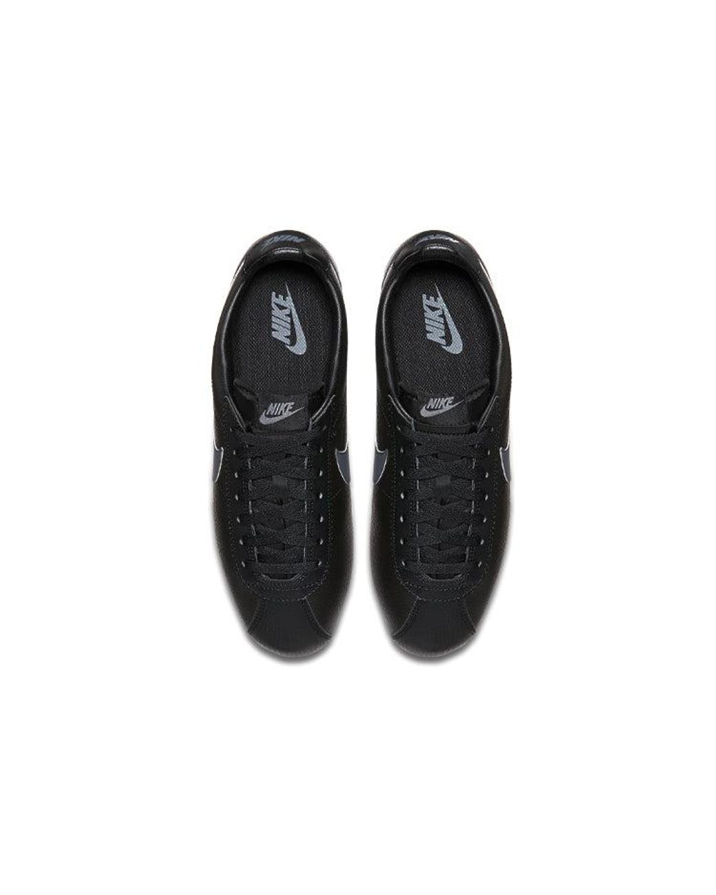 Nike Black Classic Cortez Leather 'Anthracite' for men