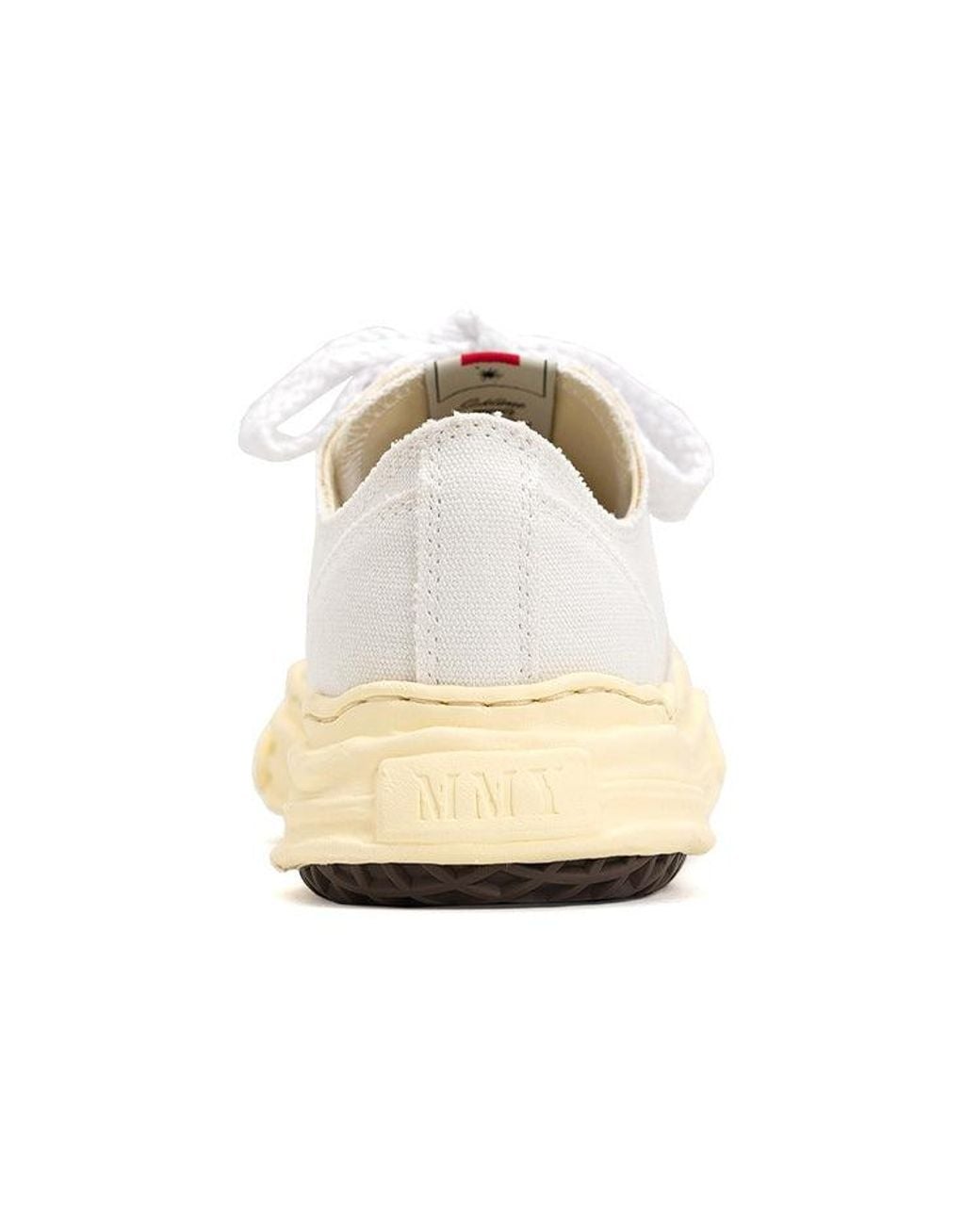 Maison Mihara Yasuhiro White Hank Vl Og Sole Canvas Low-Top Sneaker for men