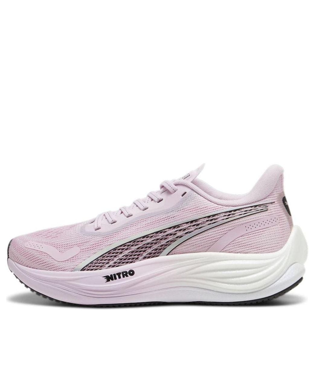 PUMA White (Wmns) Velocity Nitro 3 Radiant 'Grape Mist'