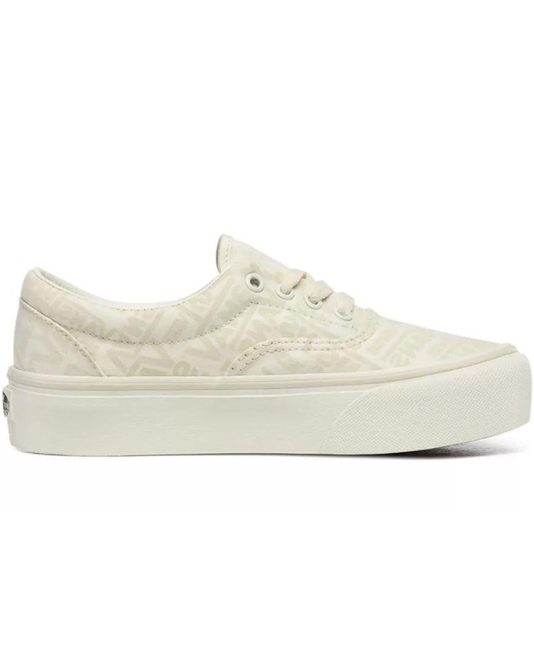 Vans 66 Era Platform Retro Casual Skateboarding Shoes Creamy White for Men  | Lyst